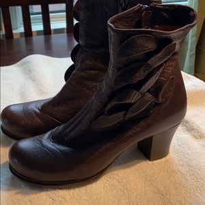 Chie Mihara leather ankle boots